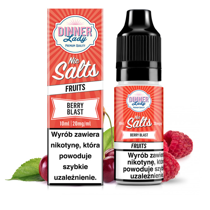 Dinner Lady Salt liquid 10 ml 20 mg Berry Blast