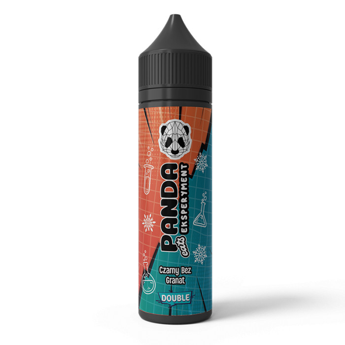 Panda Eksperyment Double Longfill 10 ml Granat Czarny Bez