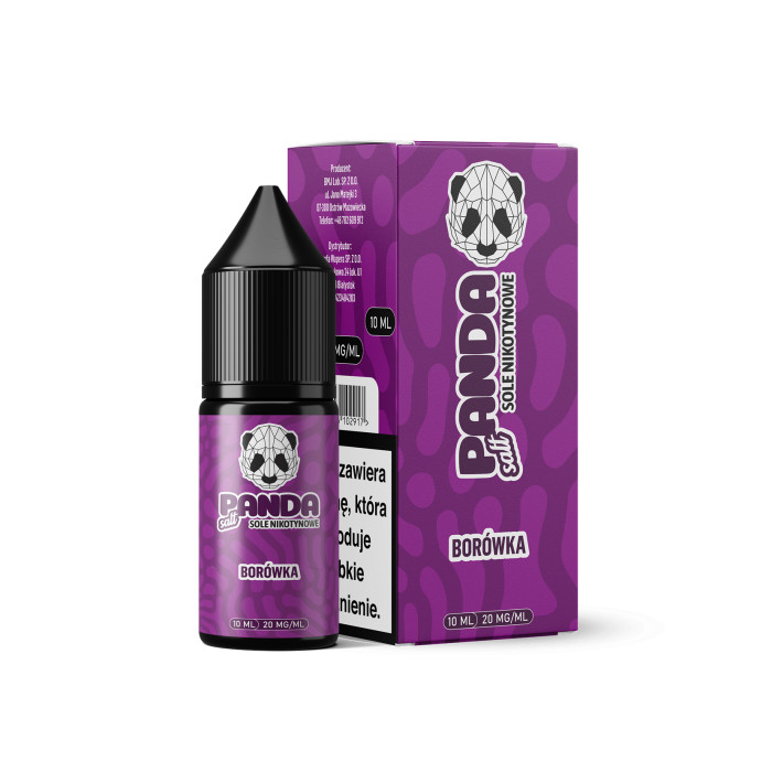 Panda Salt Liquid 10 ml 20 mg Borówka