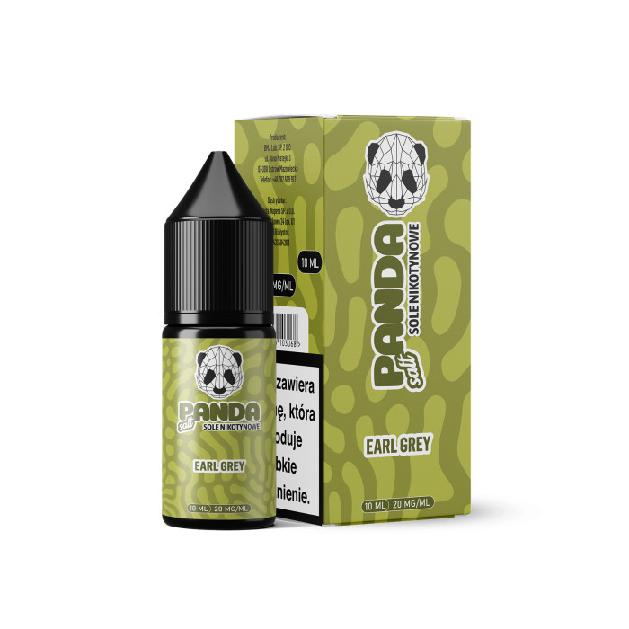 Panda Salt Liquid 10 ml 20 mg Earl Grey