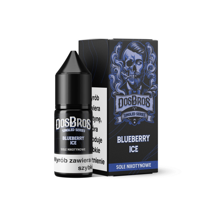 DosBros Salt Liquid 10 ml 20 mg Blueberry Ice