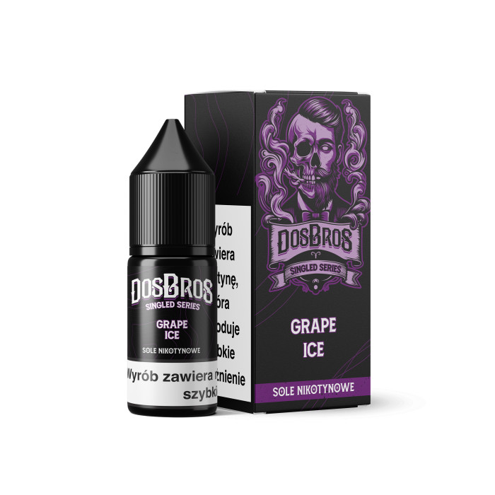 DosBros Salt Liquid 10 ml 20 mg Grape Ice