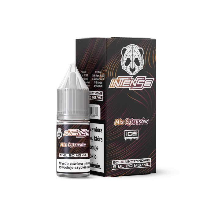 Panda Intense Salt Liquid 9 ml 20 mg Mix Cytrusów