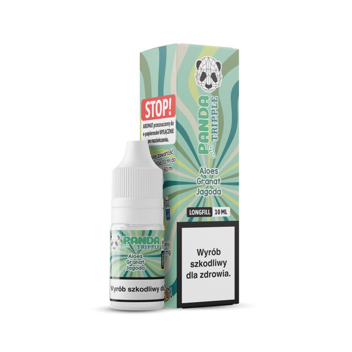 [26] Panda Eats Tripple Longfill 10 ml Aloes Granat Jagoda