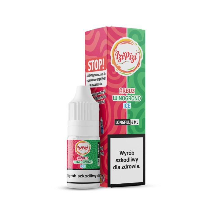 [26] BeMyJuice Izi Pizi Longfill 6 ml Arbuz Winogrono ICE
