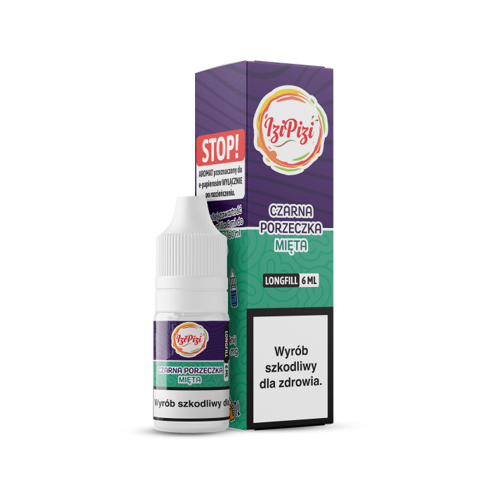 [26] BeMyJuice Izi Pizi Longfill 6 ml Czarna Porzeczka Mięta MINT