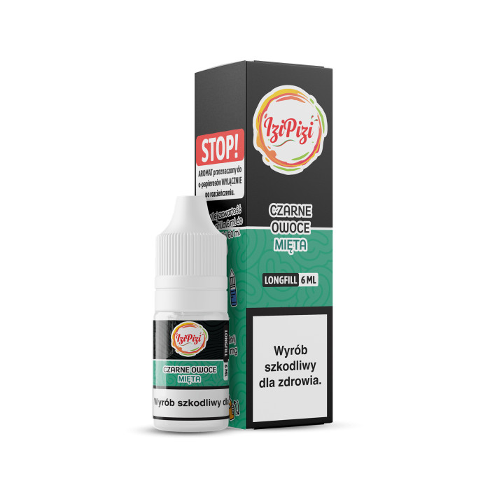 [26] BeMyJuice Izi Pizi Longfill 6 ml Czarne Owoce Mięta MINT
