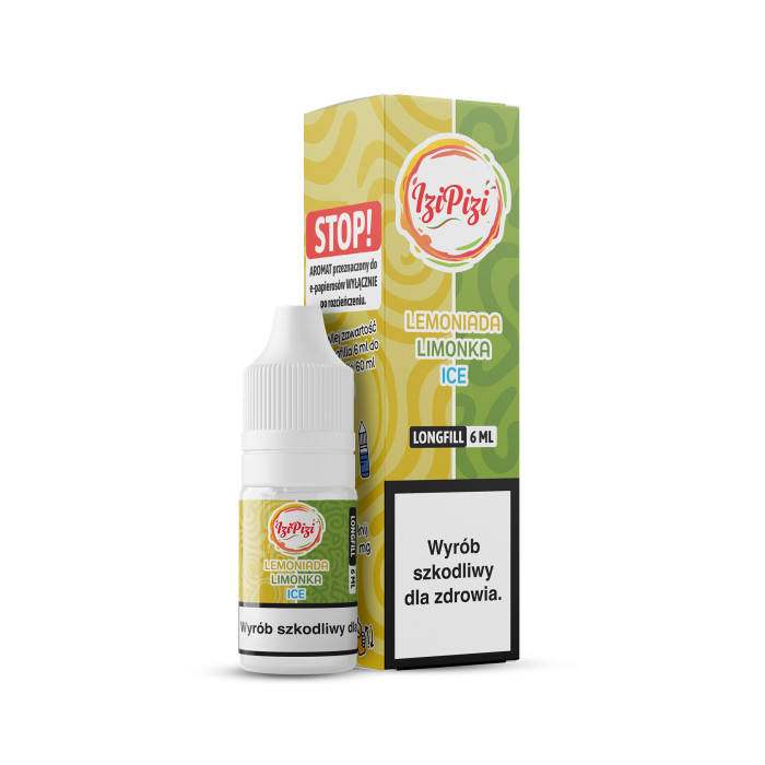 [26] BeMyJuice Izi Pizi Longfill 6 ml Lemoniada Limonka ICE