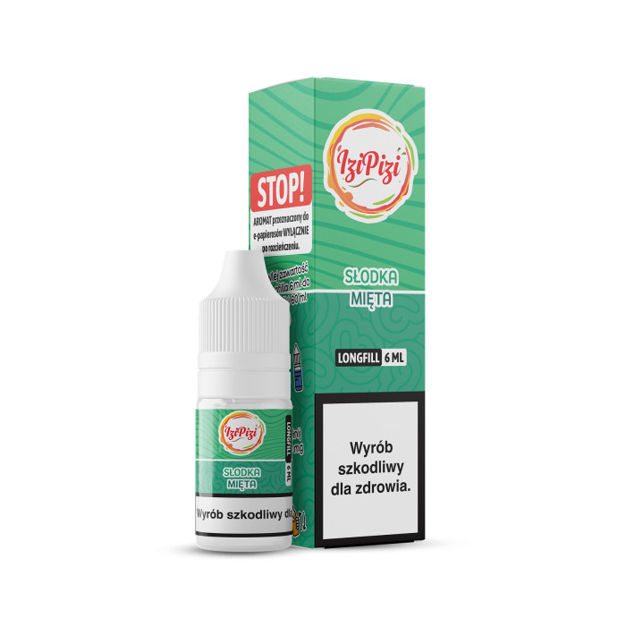 [26] BeMyJuice Izi Pizi Longfill 6 ml Słodka Mięta MINT