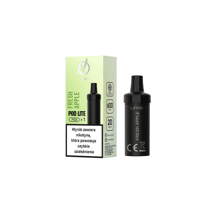 VBAR Linvo Kartridż 2 ml Fresh Apple