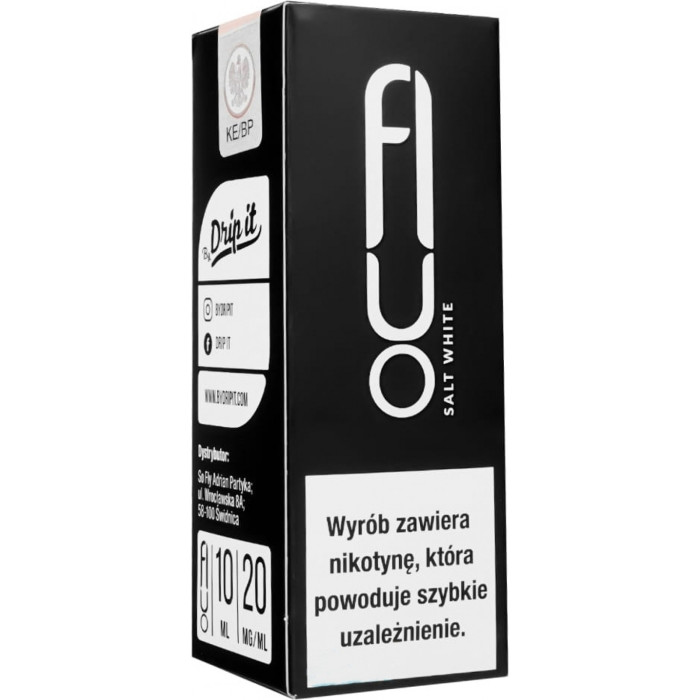 Drip It Fluo Salt Liquid 20 mg 10 ml White