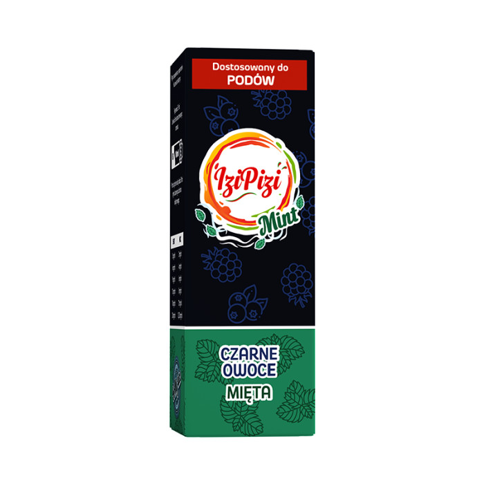 BeMyJuice Izi Pizi Premix 5 ml Czarne Owoce Mięta MINT